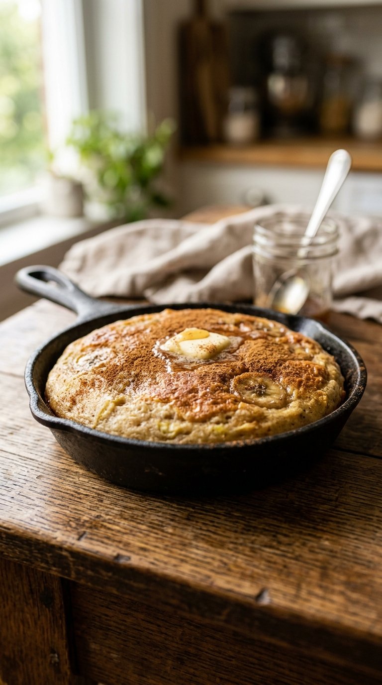 Bolo de Banana de Frigideira: Pronto em 10 Minutos