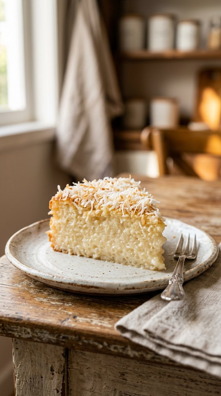 Bolo de Tapioca Cremoso (Que não vai ao forno)