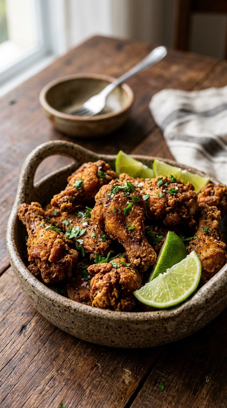 Frango a Passarinho Crocante e Suculento na Air Fryer
