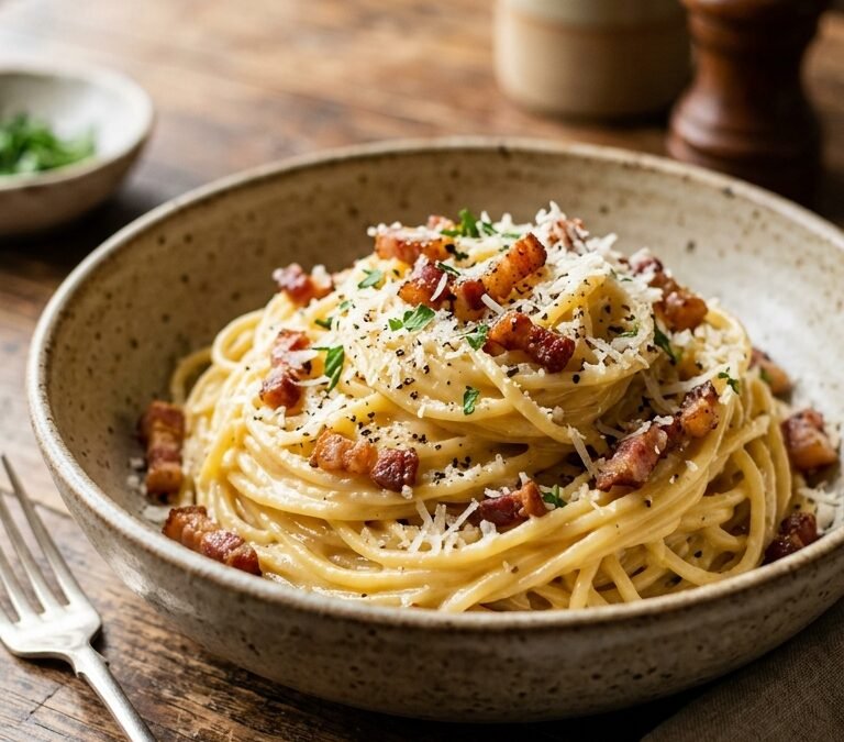 Macarrão Carbonara: O Clássico Italiano que Você Faz em Casa