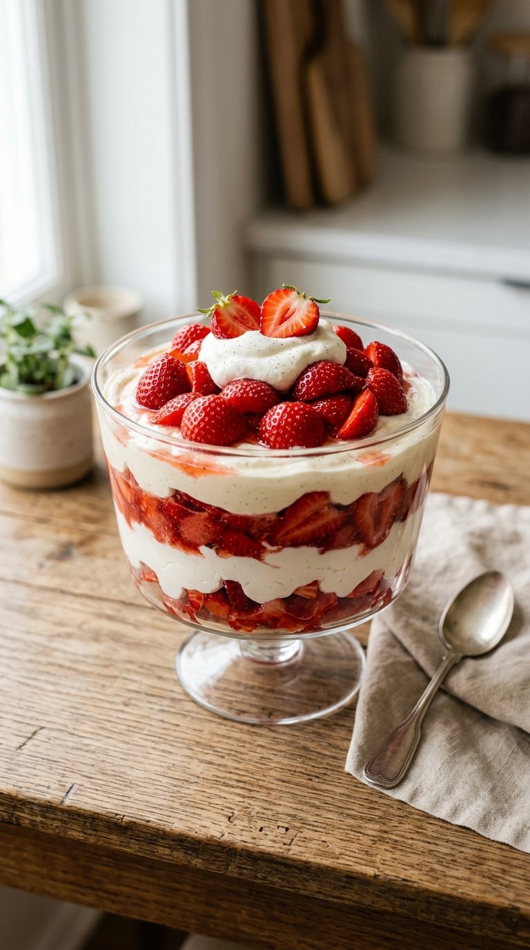 Sobremesa Gelada de Morango: A Receita Mais Fácil e Cremosa