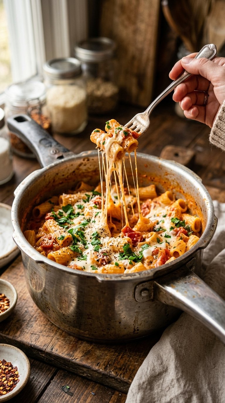 Macarrão de Panela de Pressão: A Receita Mais Prática da Vida