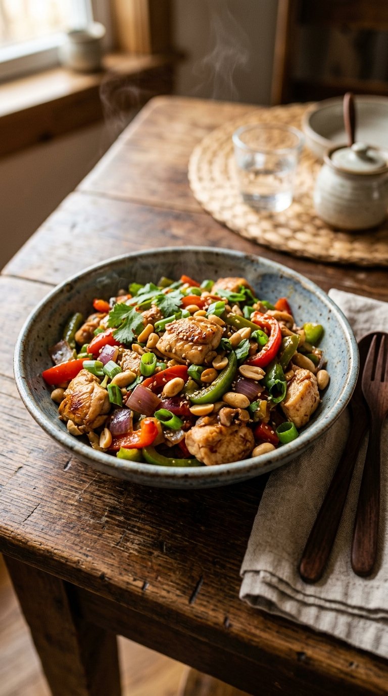 Frango Xadrez Simples e Delicioso: Prato Rápido e Perfeito para o Jantar