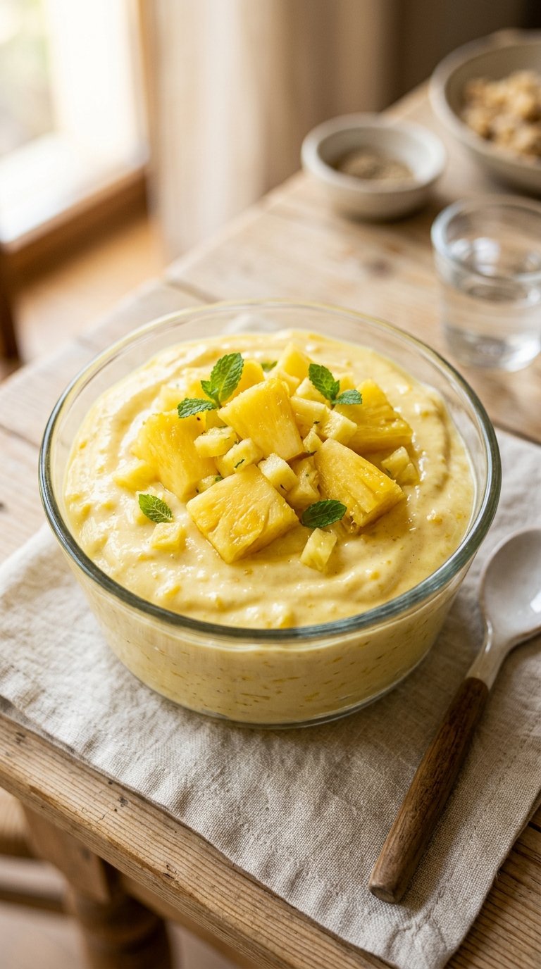 Sobremesa Gelada de Abacaxi: A Receita Mais Refrescante e Fácil